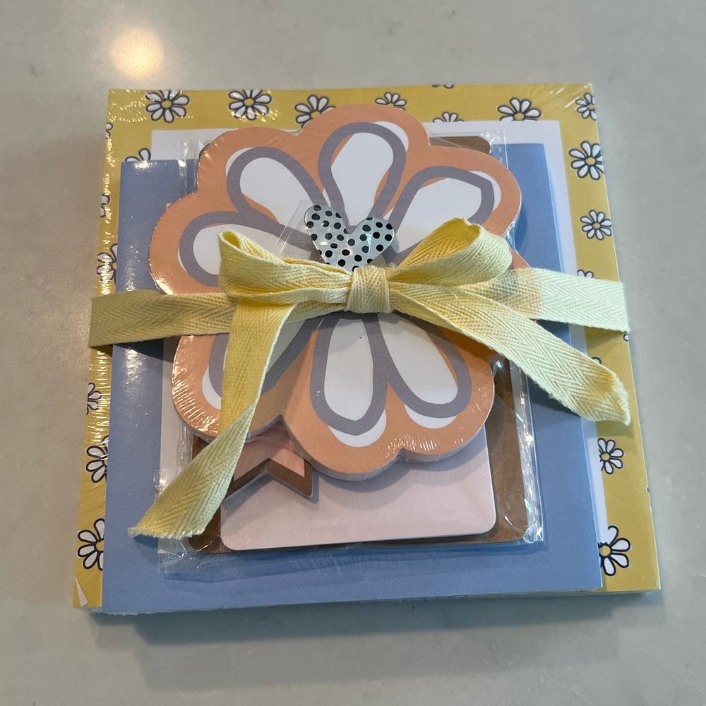 Cute Package of Stationary and Sticky Notes